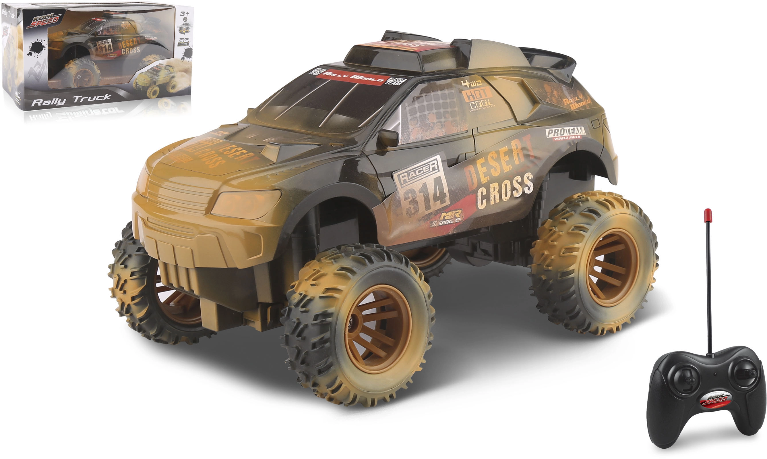Levně RC terénní rally truck 1:16