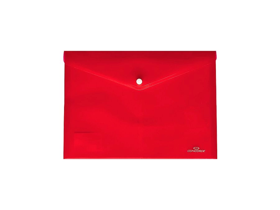 Spisové desky CONCORDE s drukem A5, transp. červená CONCORDE