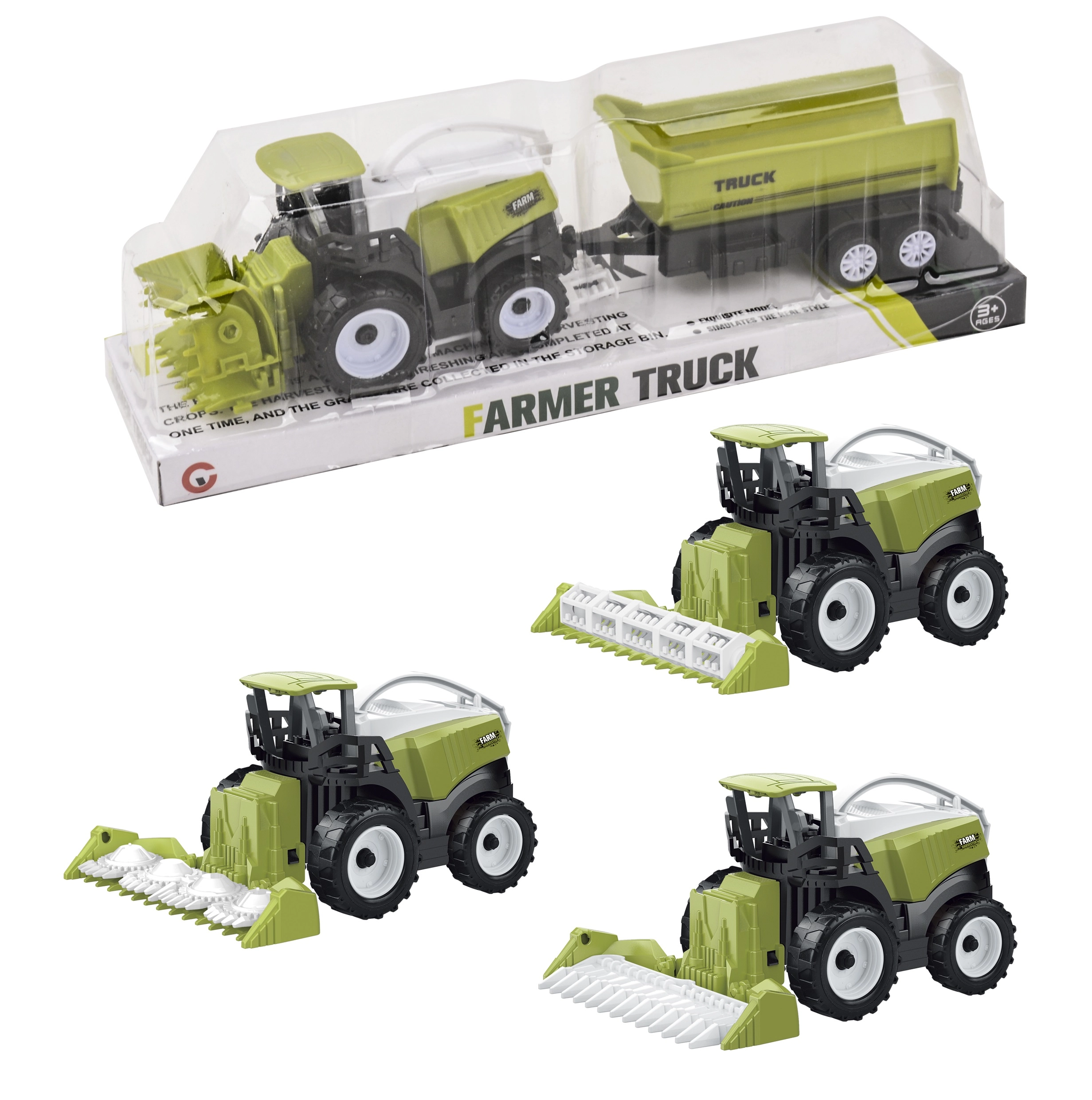 Wiky Vehicles Kombajn s přívěsem 24 cm