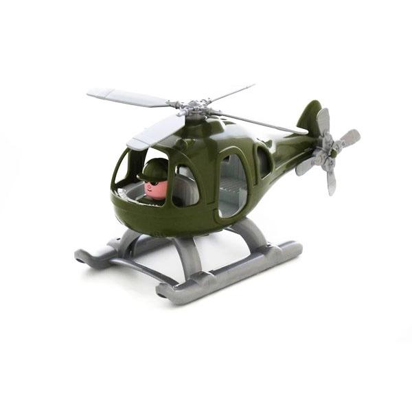Vrtulník Hrom – vojenský plastový vrtulník Wader 29 cm