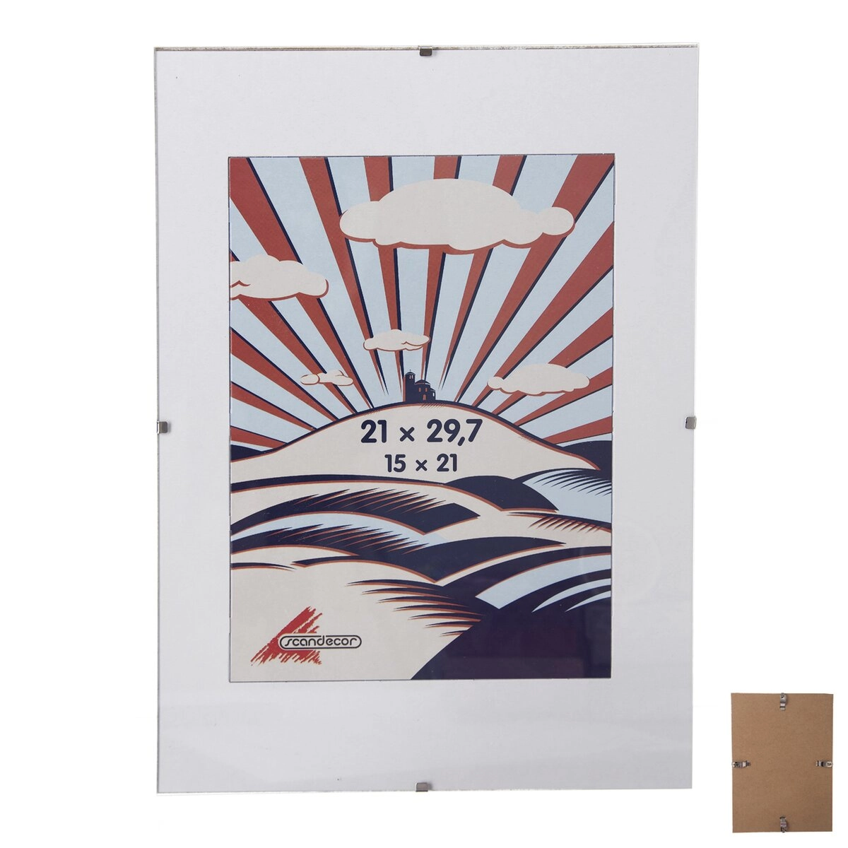 Rám euroklip 21 x 29,7 cm