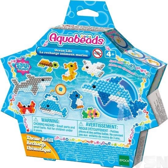 Aquabeads Hvězdičky oceán – doplňková kreativní sada