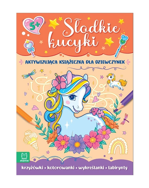 Aktivní knížka pro dívky – Sladcí koníci