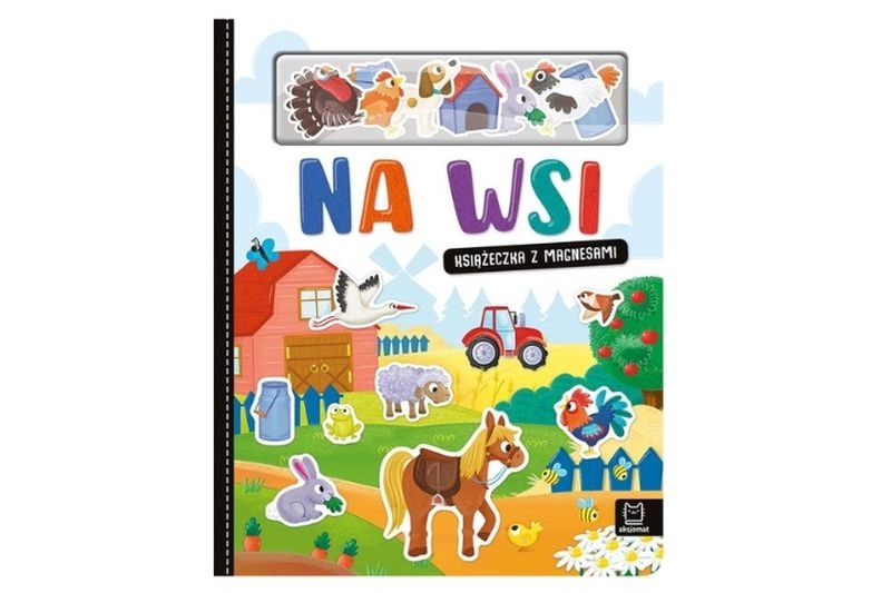 Na wsi. Książeczka z magnesami
