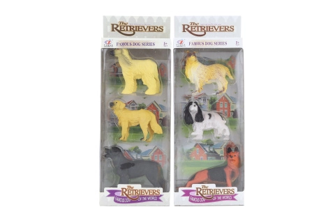 Sada plastových pejsků 3 kusy