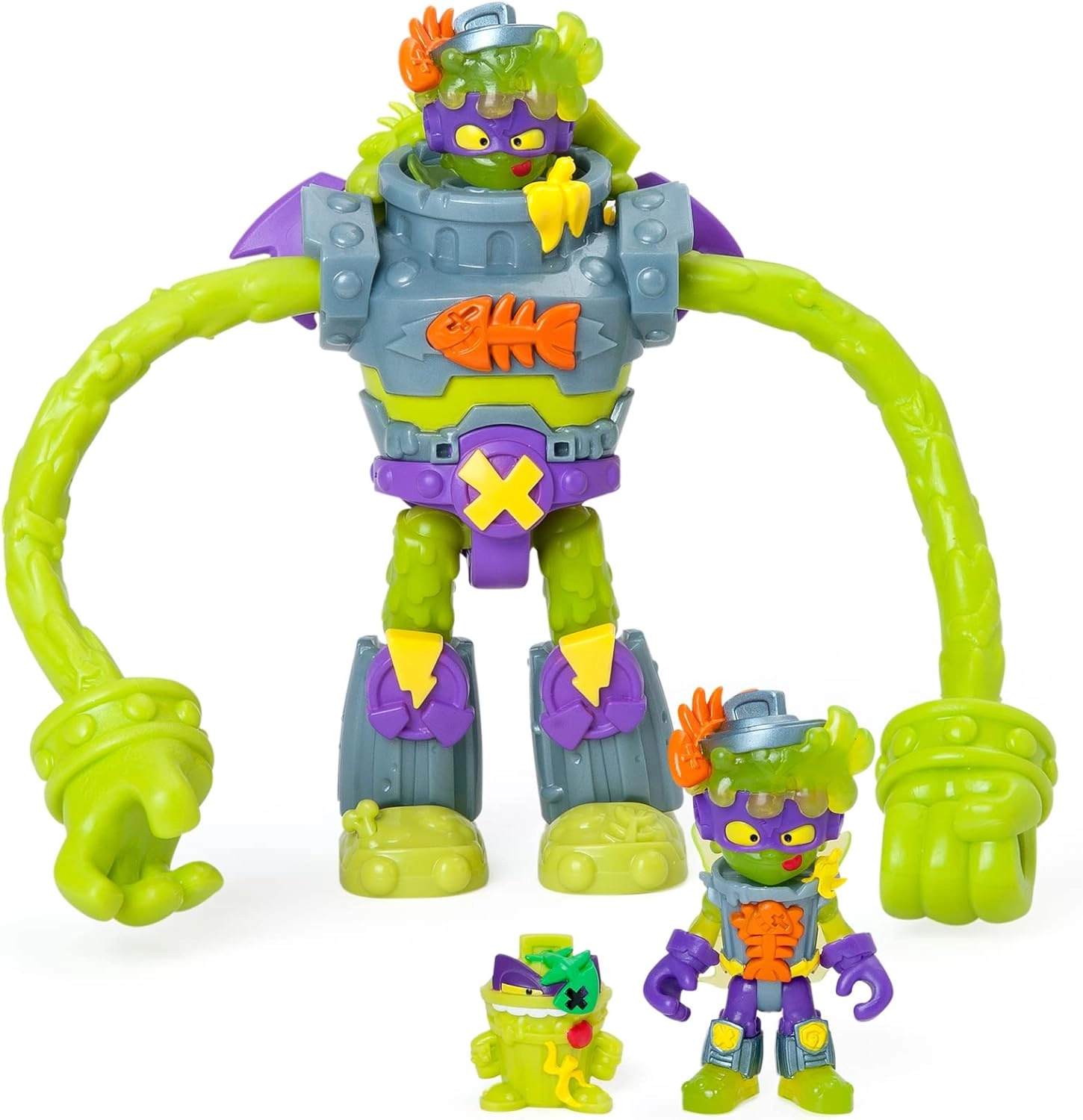 SuperThings Trasher Superbot robot Power Arms figurka Zločinci s příslušenstvím