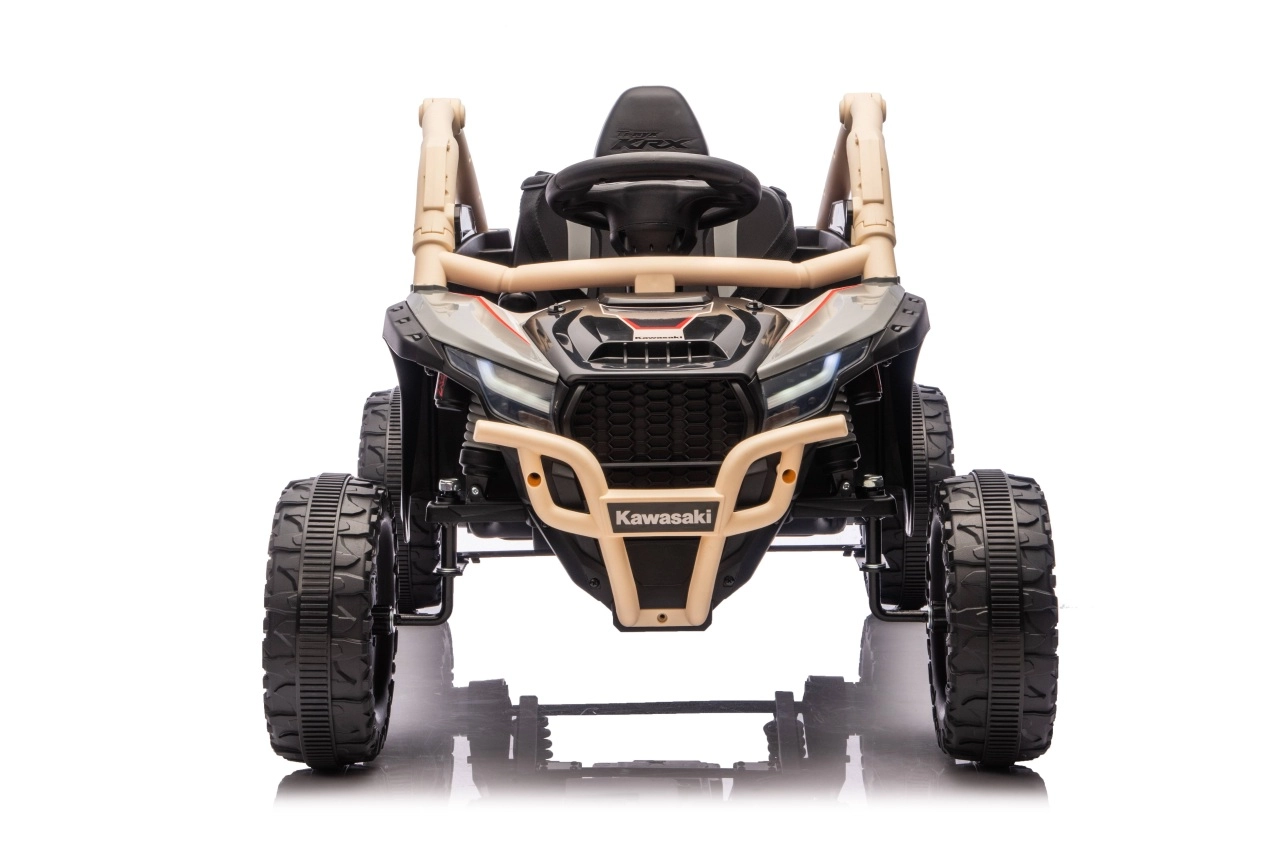 Dětské elektrické auto buggy KAWASAKI TERYX KRX1000 khaki