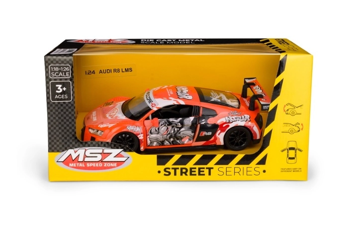 Sběratelský model MSZ Audi R8 LMS WASA v měřítku 1:24