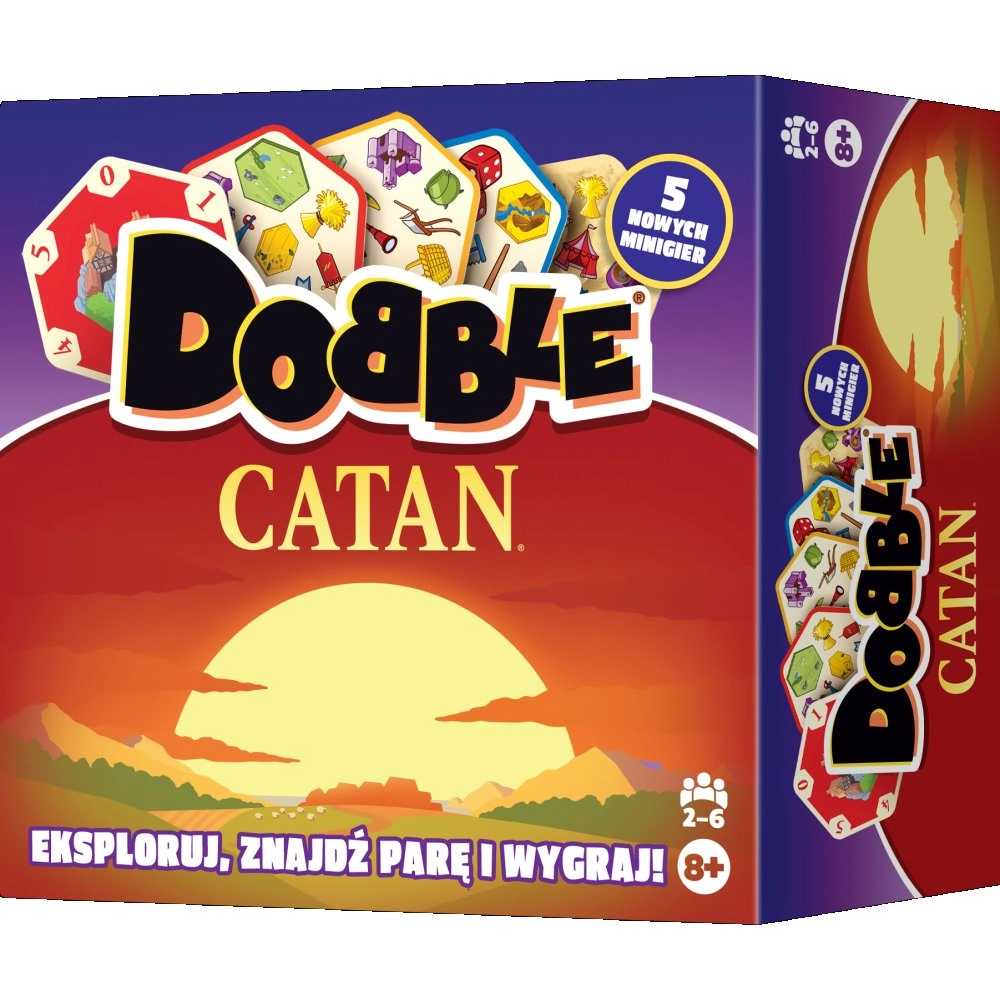 Dobble Catan – postřehová karetní hra