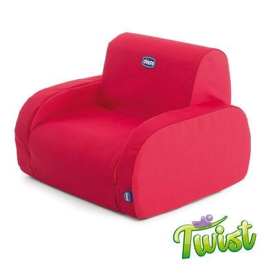 Chicco Twist dětské křesílko červené