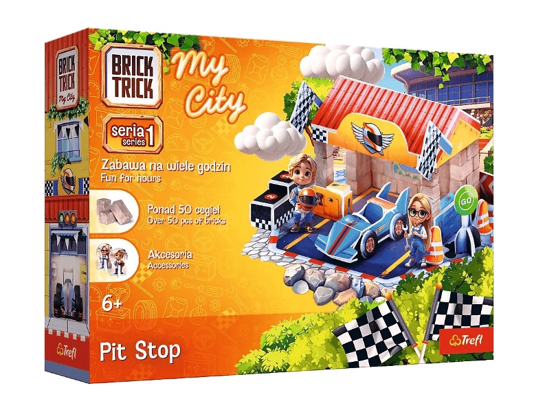Brick Trick My City pit stop