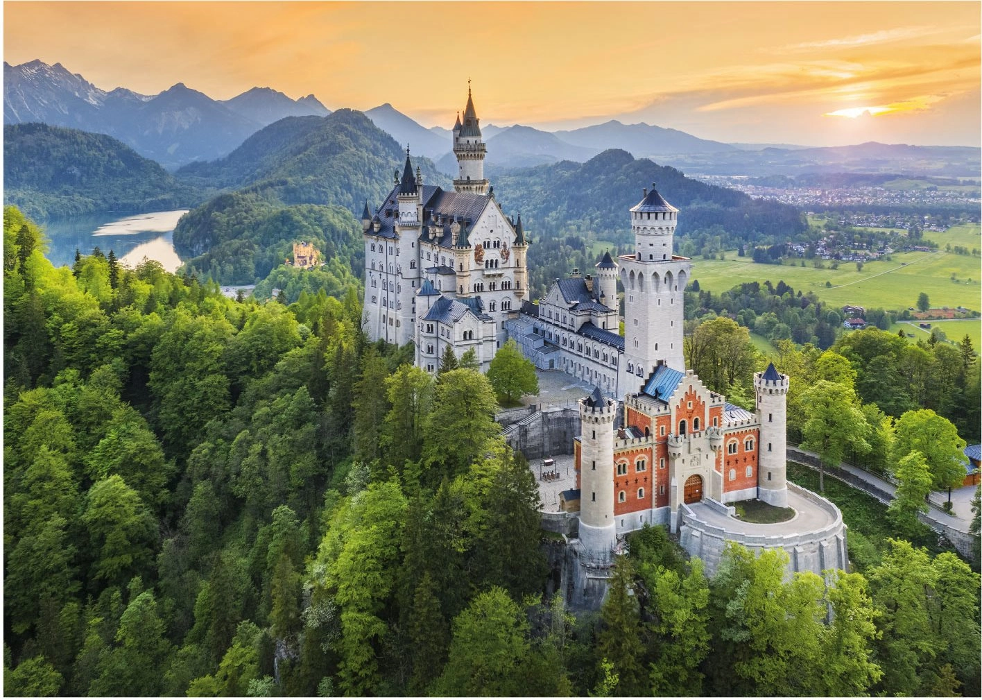 Dino jarní Neuschwanstein 1000