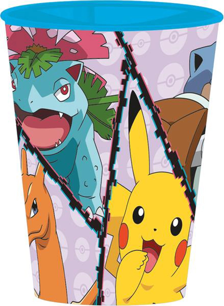 Plastový kelímek Pokémon 260 ml modrý