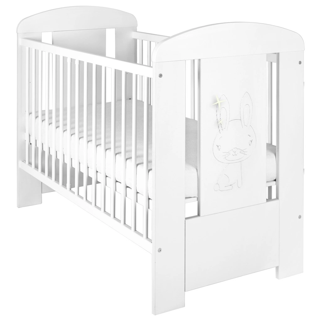 Dětská postýlka New Baby Králíček bílá