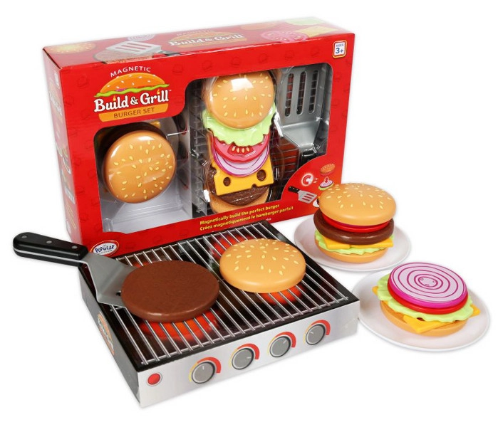 MalBlo magnetická sada burgerů