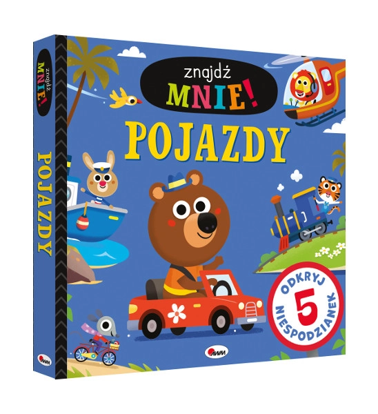 Levně Najdi mě! Vozidla – interaktivní knížka pro nejmenší