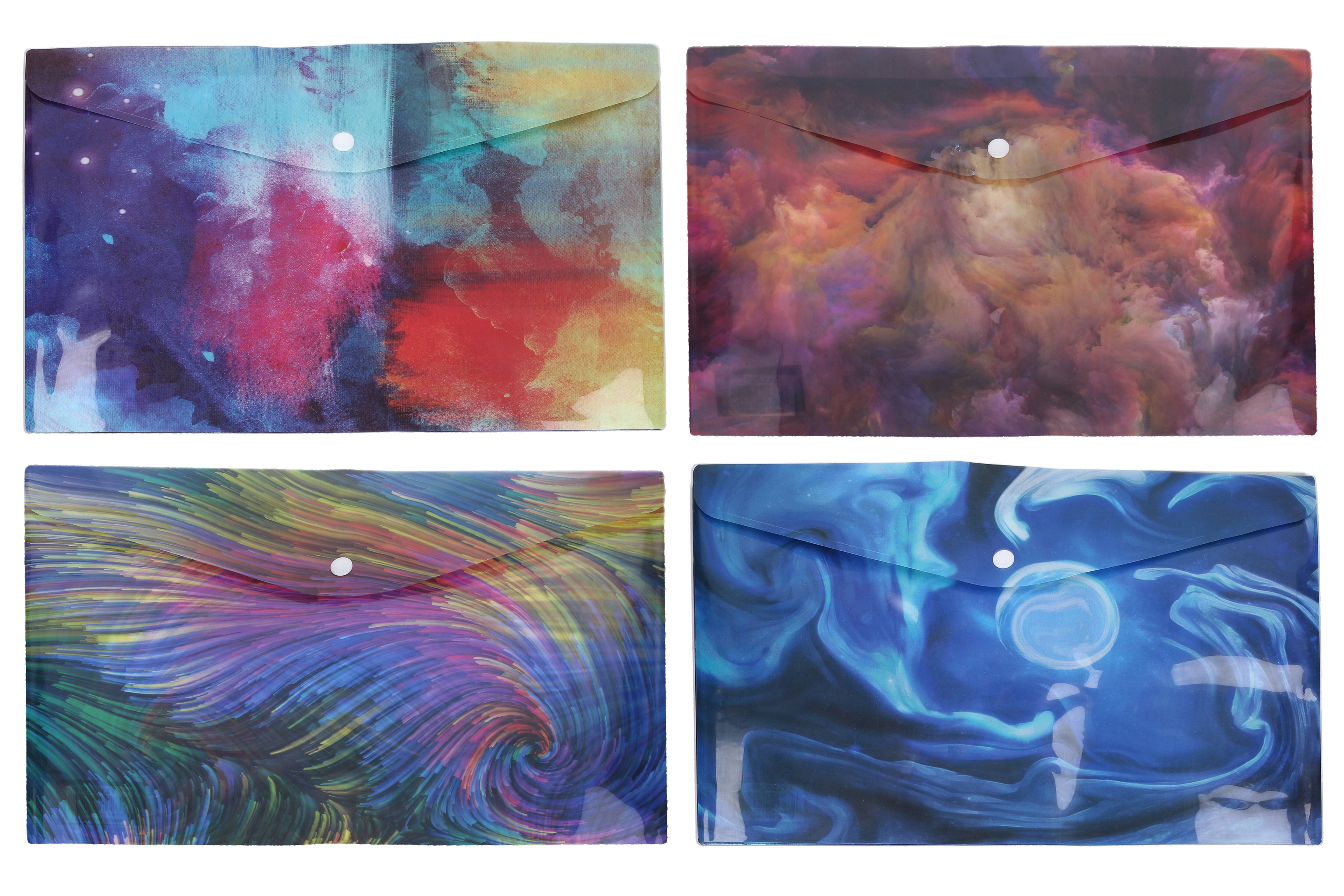 Plastová kapsa s drukem 10,5 × 7,5 cm – mix barev