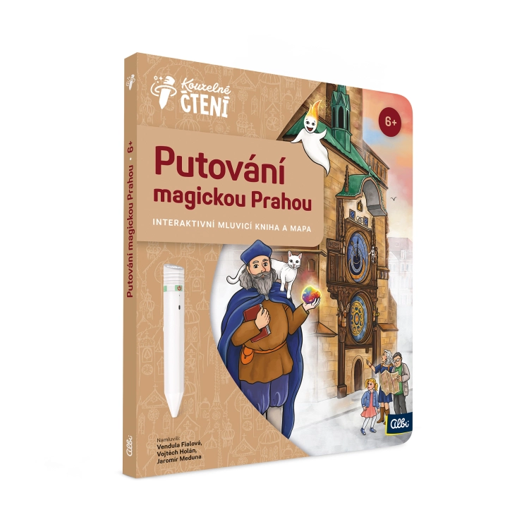 Levně Interaktivní mluvicí kniha putování magickou prahou – kouzelné čtení (bez elektronické tužky)
