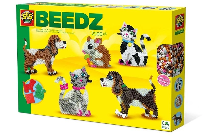 SES Creative Beedz zažehlovací korálky zvířátka