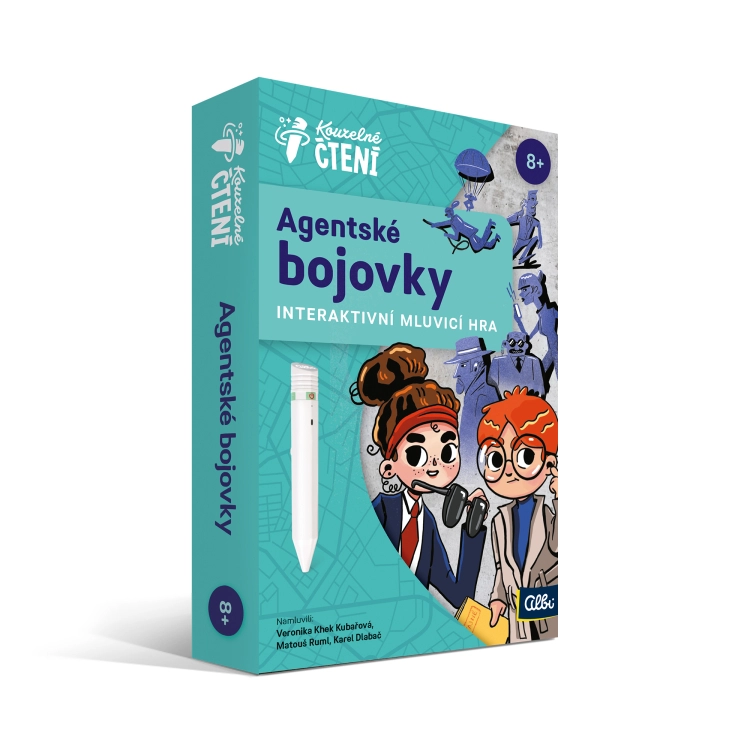Levně Albi Kouzelné čtení agentské bojovky – interaktivní hra pro děti