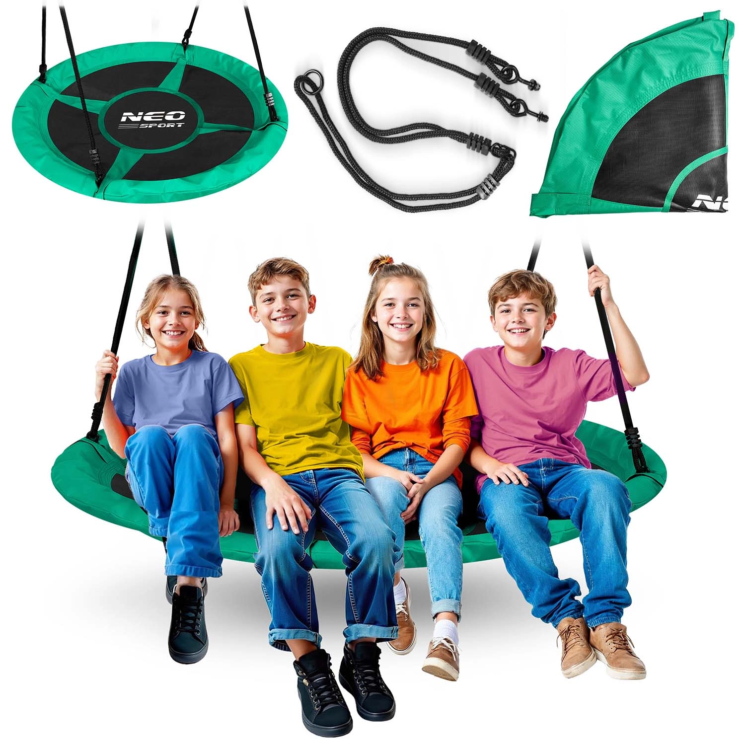Neo-Sport Swingo Houpačka 120 cm Čapí hnízdo
