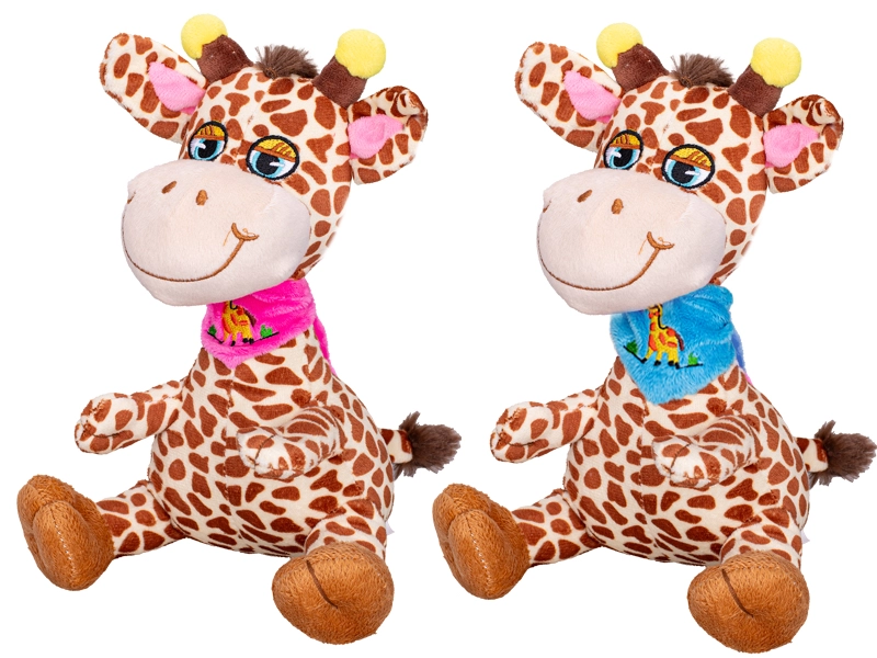 Plyšová žirafa 20 cm pro miminka