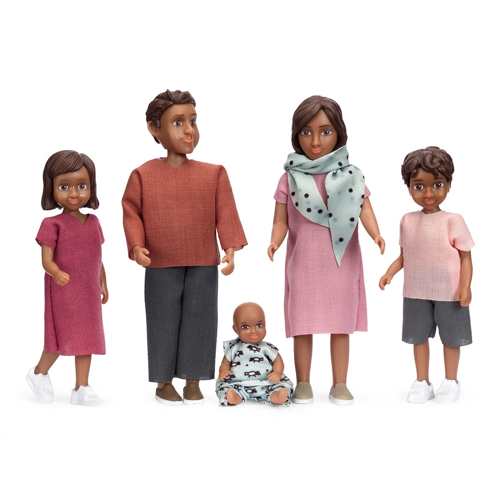 Lundby sada figurek do domečku pro panenky Nikki (5 ks)