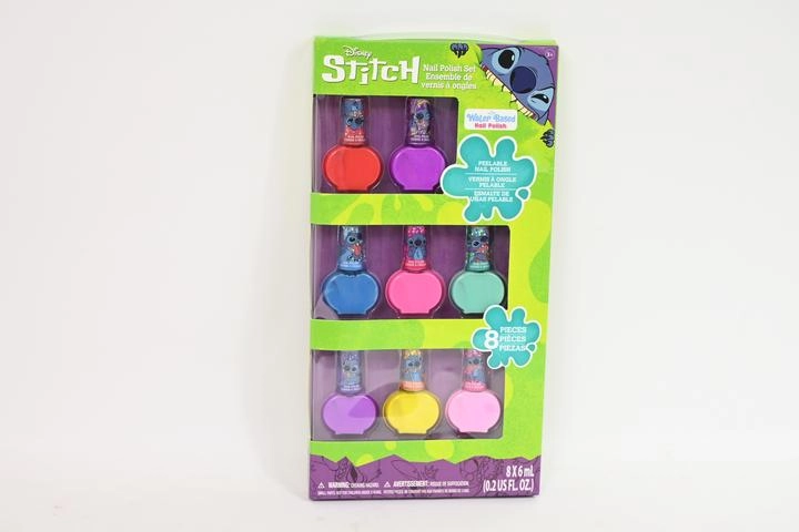 Disney Stitch sada dětských laků na nehty (8 ks)