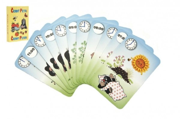 Černý Petr Krtek – karetní hra v papírové krabičce