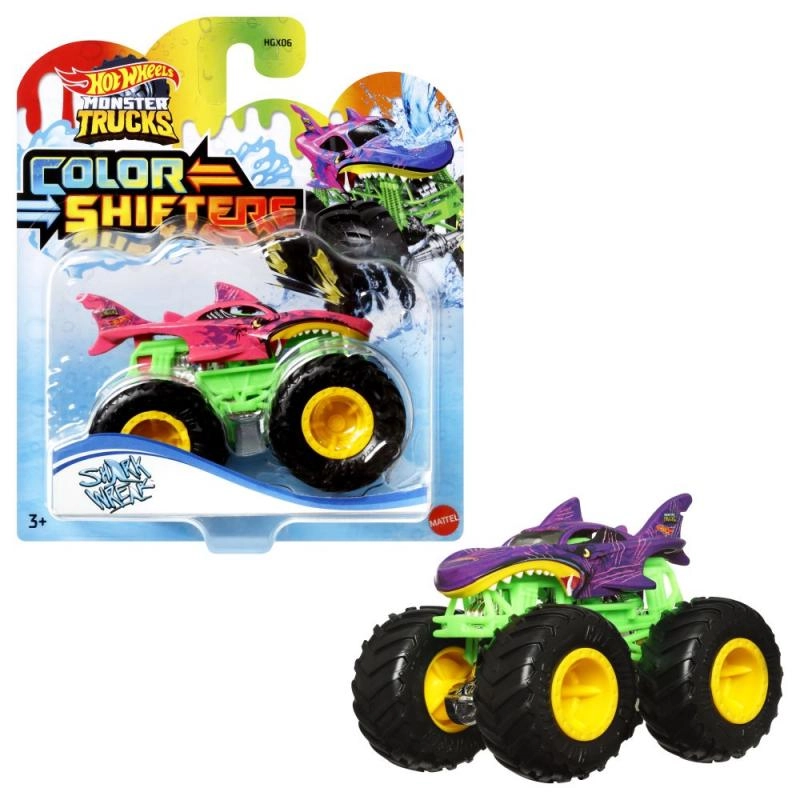 Hot Wheels monster truck Color Shifters