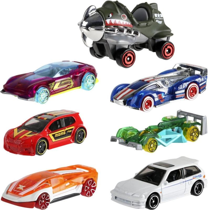 MATTEL HOT WHEELS Auto angličák model různé druhy kov 1:64