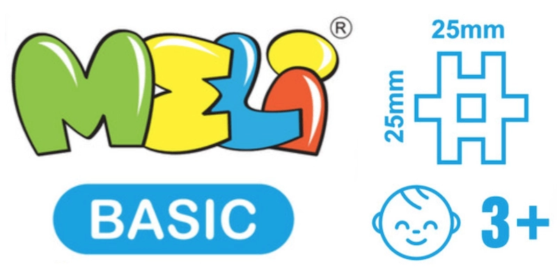 Stavebnice Meli Basic Edu 1200 ks