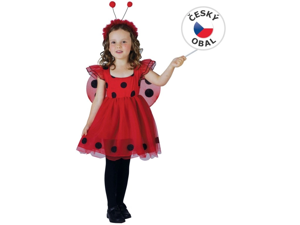 Made Dětský kostým Beruška 92-104 cm