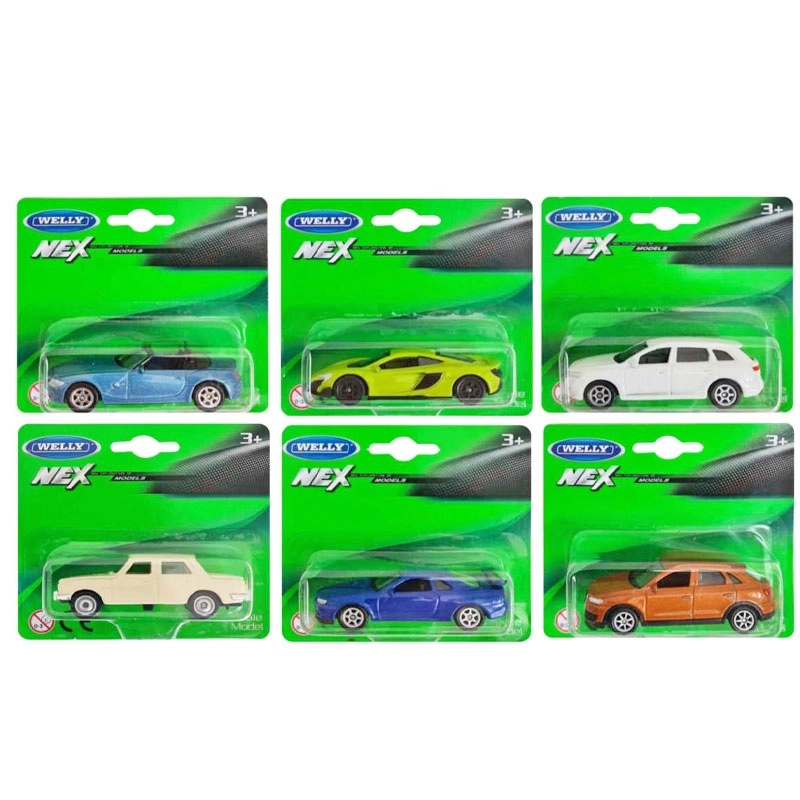 Model auta Welly 1:60 mix - 1 kus