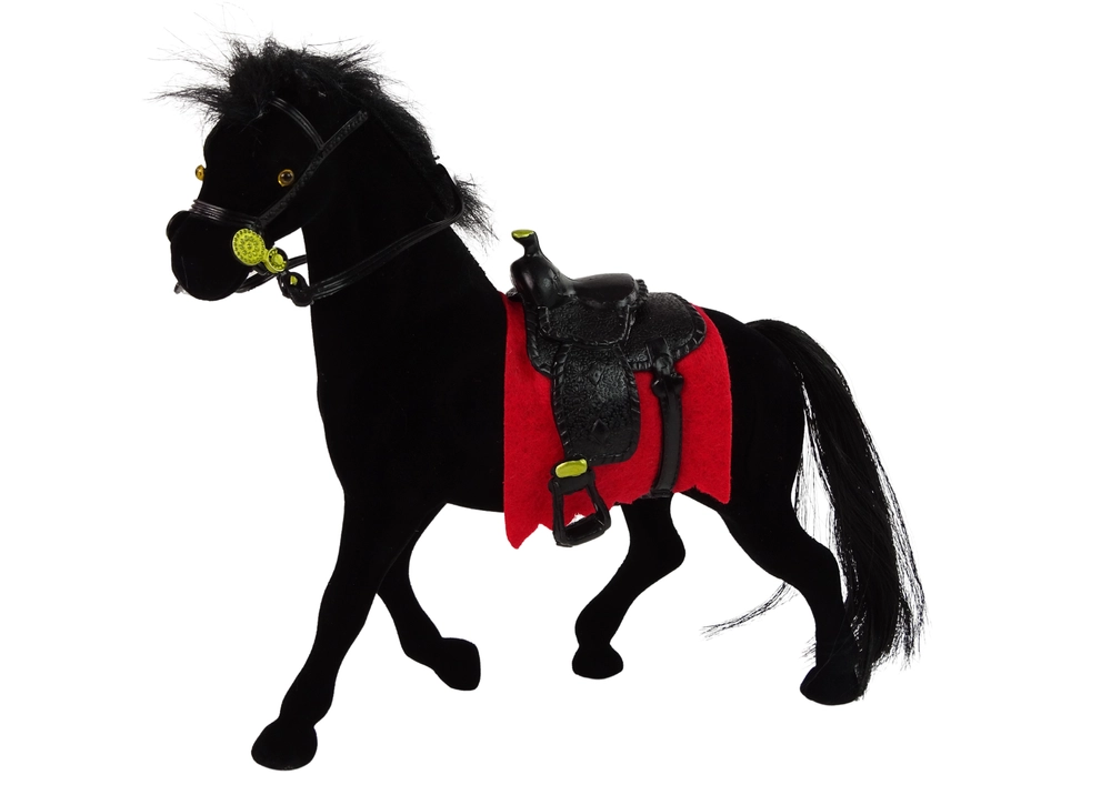 Lean Toys Figurka černého koníka