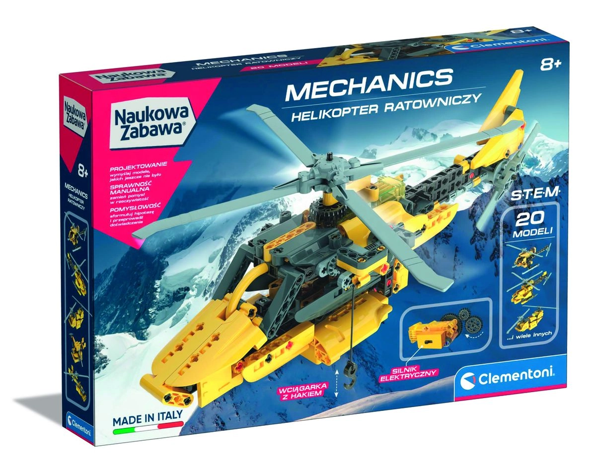laboratoř mechaniky záchranný vrtulník