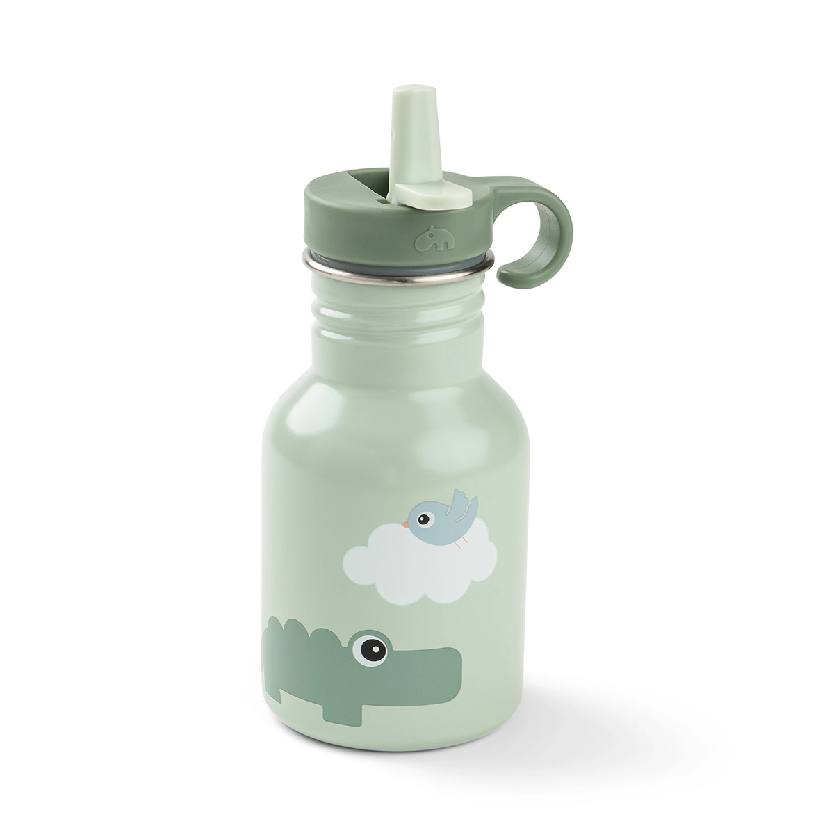 Done by Deer nerezová láhev Playground zelená 350 ml