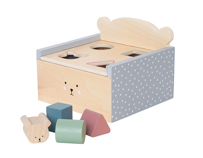 Jabadabado vkládačka medvídek – třídicí box