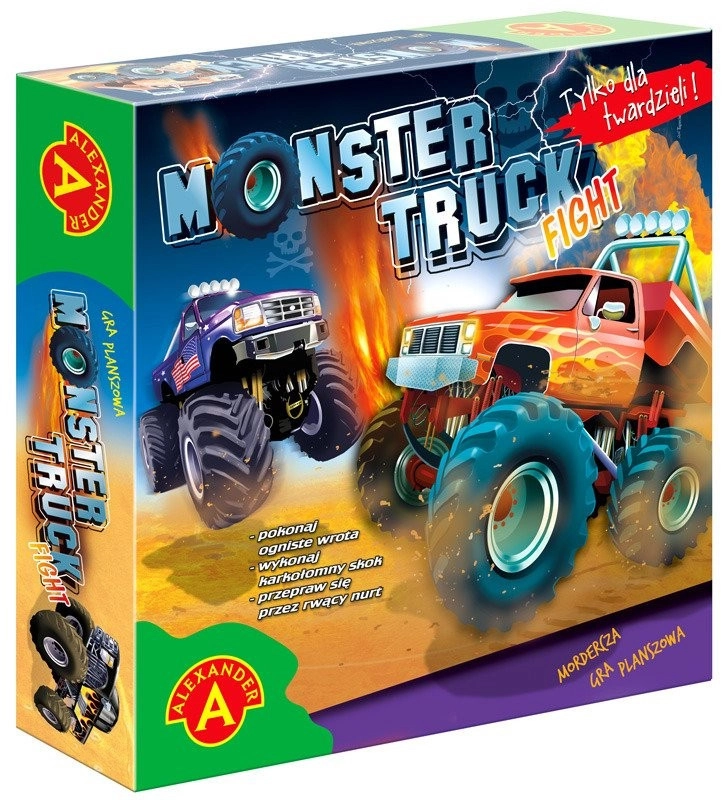 Monster truck bojová hra