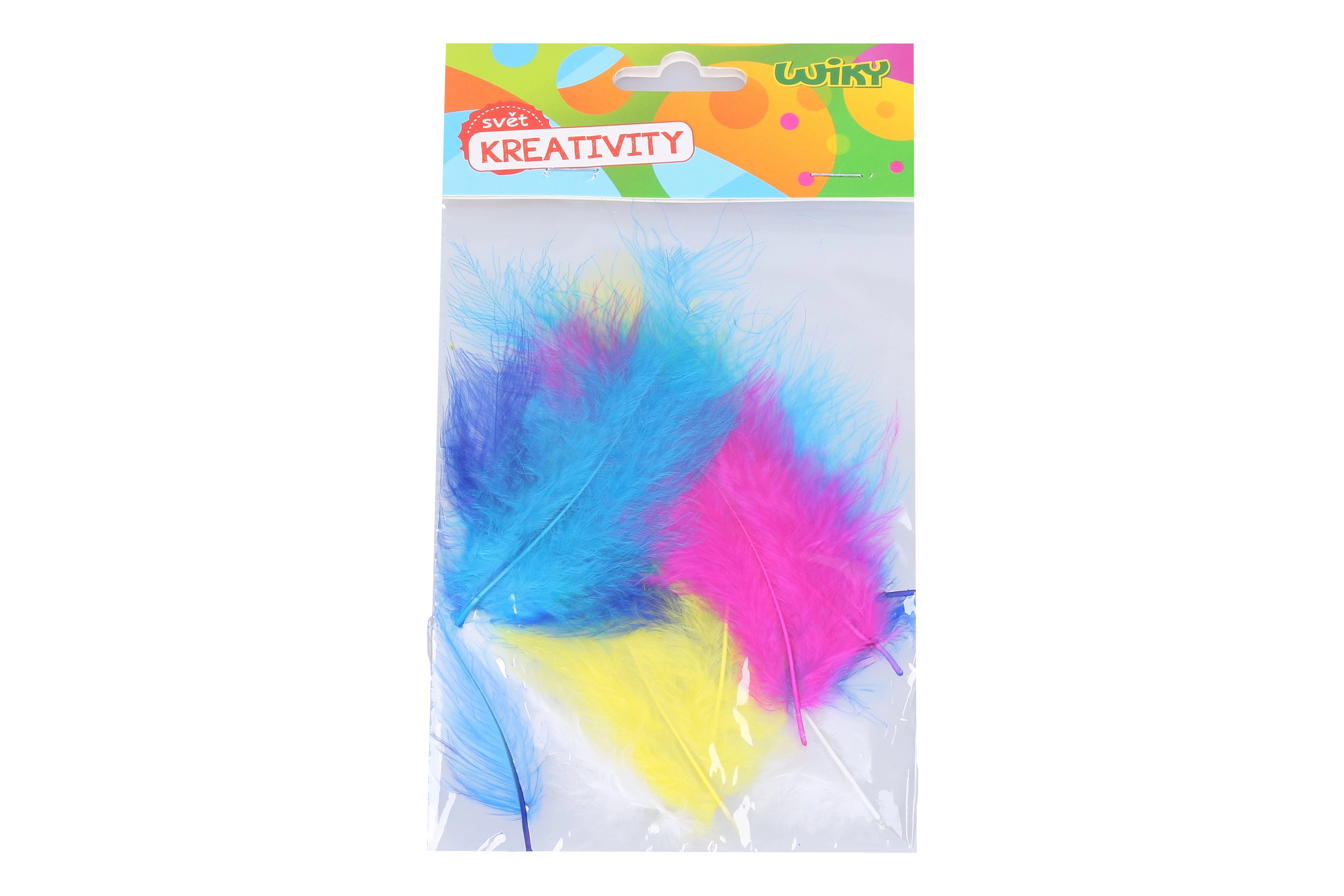 Kreativní sada dekoračních pírek 10 ks