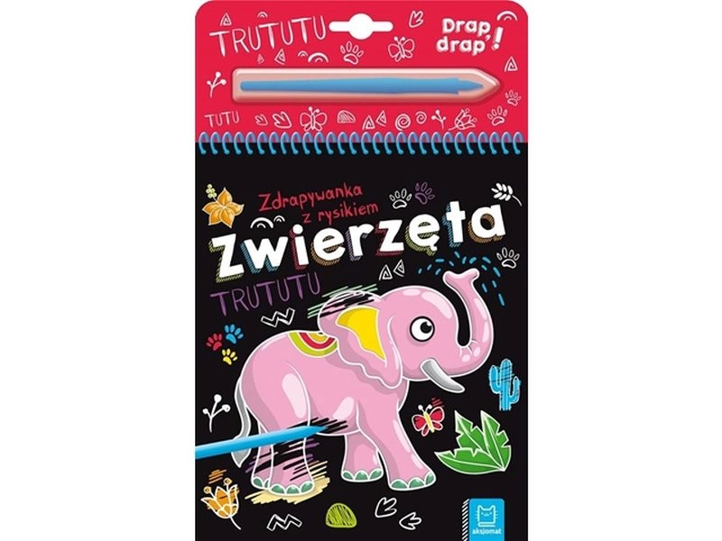 Zdrapávací knížka se škrabátkem Zvířata