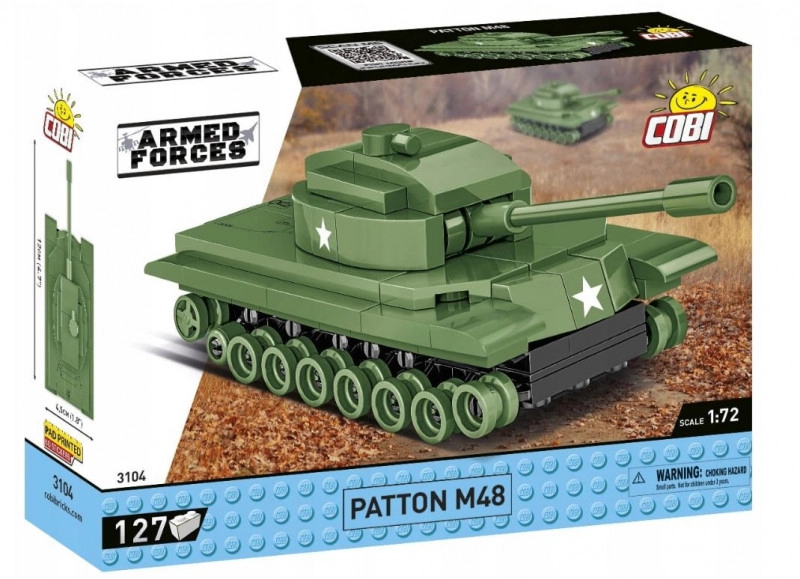 COBI 3104 Mini tank M48 Patton