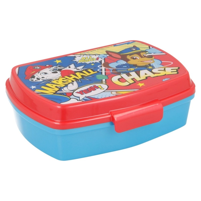 Stor box na svačinu Paw Patrol modrý