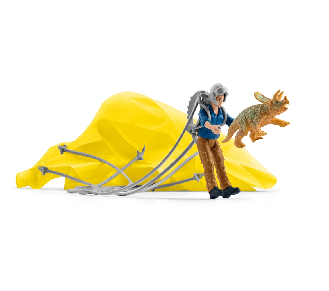 Levně Schleich Dino Fallschirmrettung