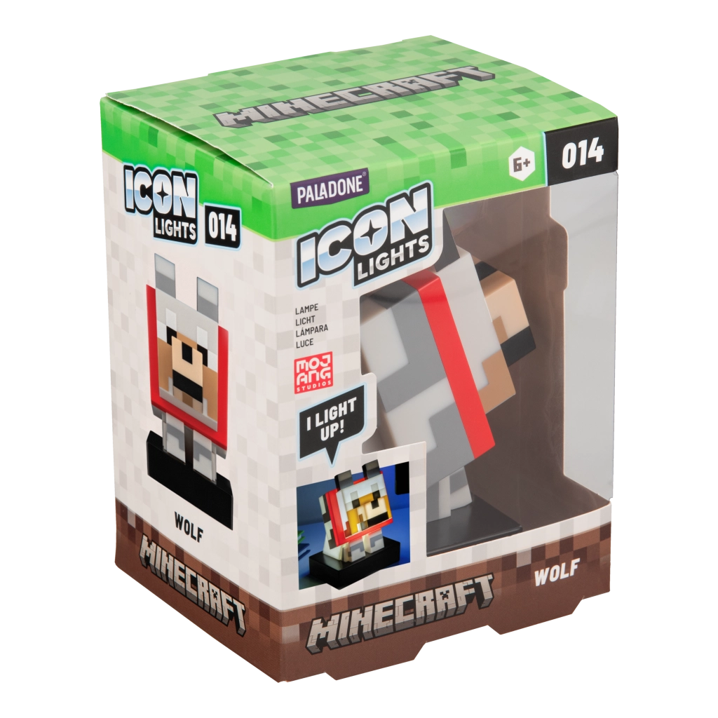 Paladone Minecraft icon light vlk