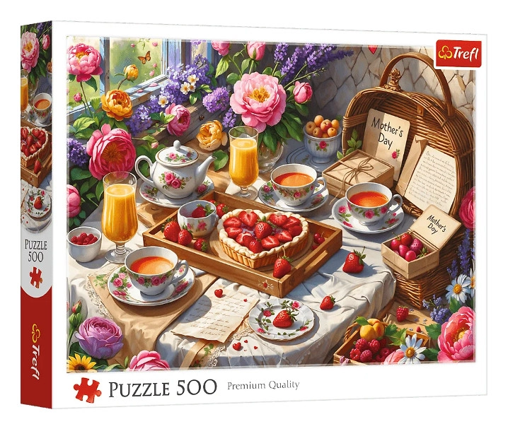 Puzzle 500 Sladkosti ke dni matek