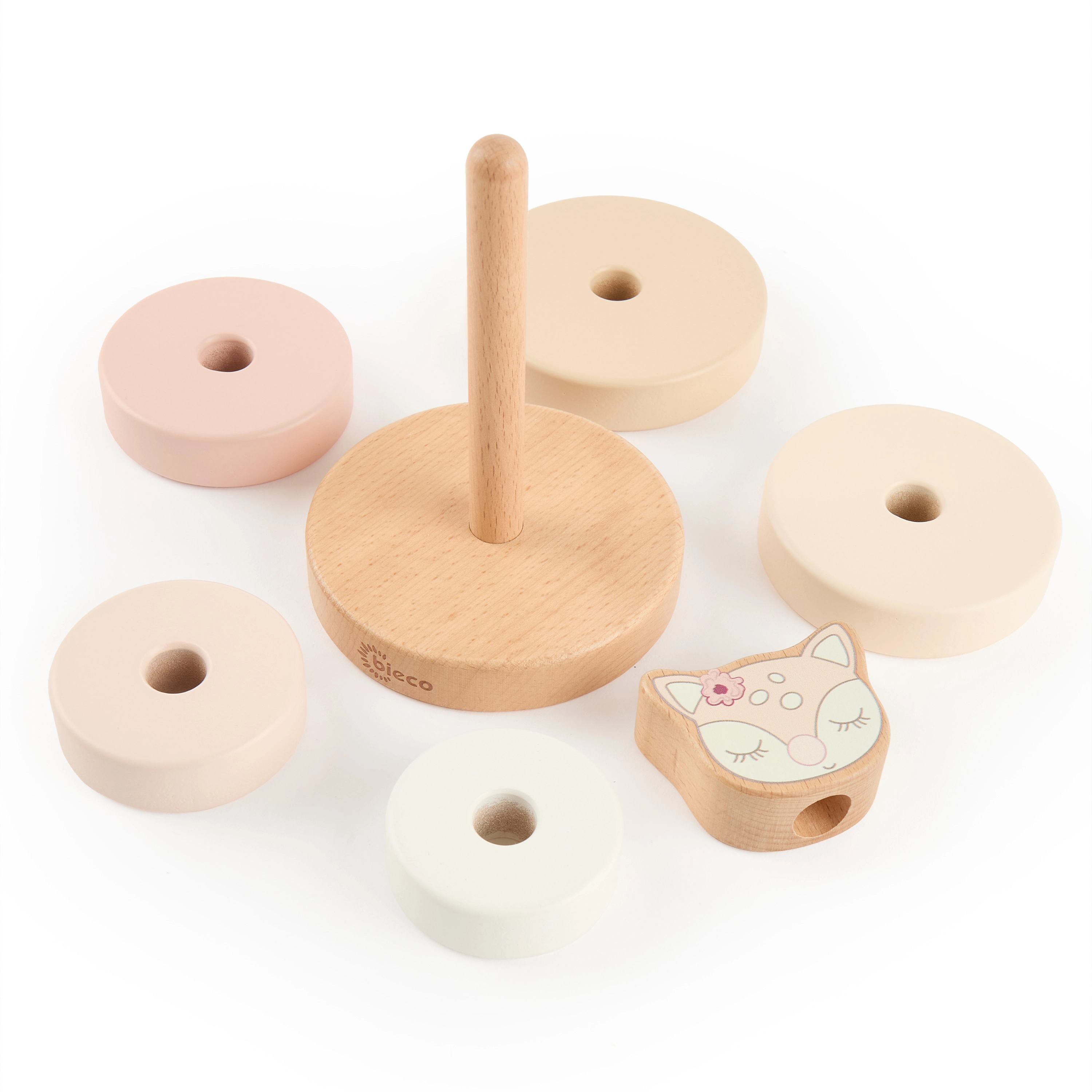 Dřevěná stohovací věž Koloušek Ella