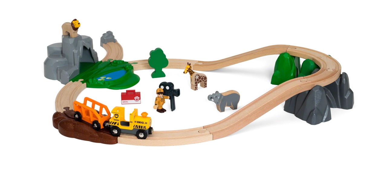 Levně Brio 33960 Vláčkodráha Safari sada