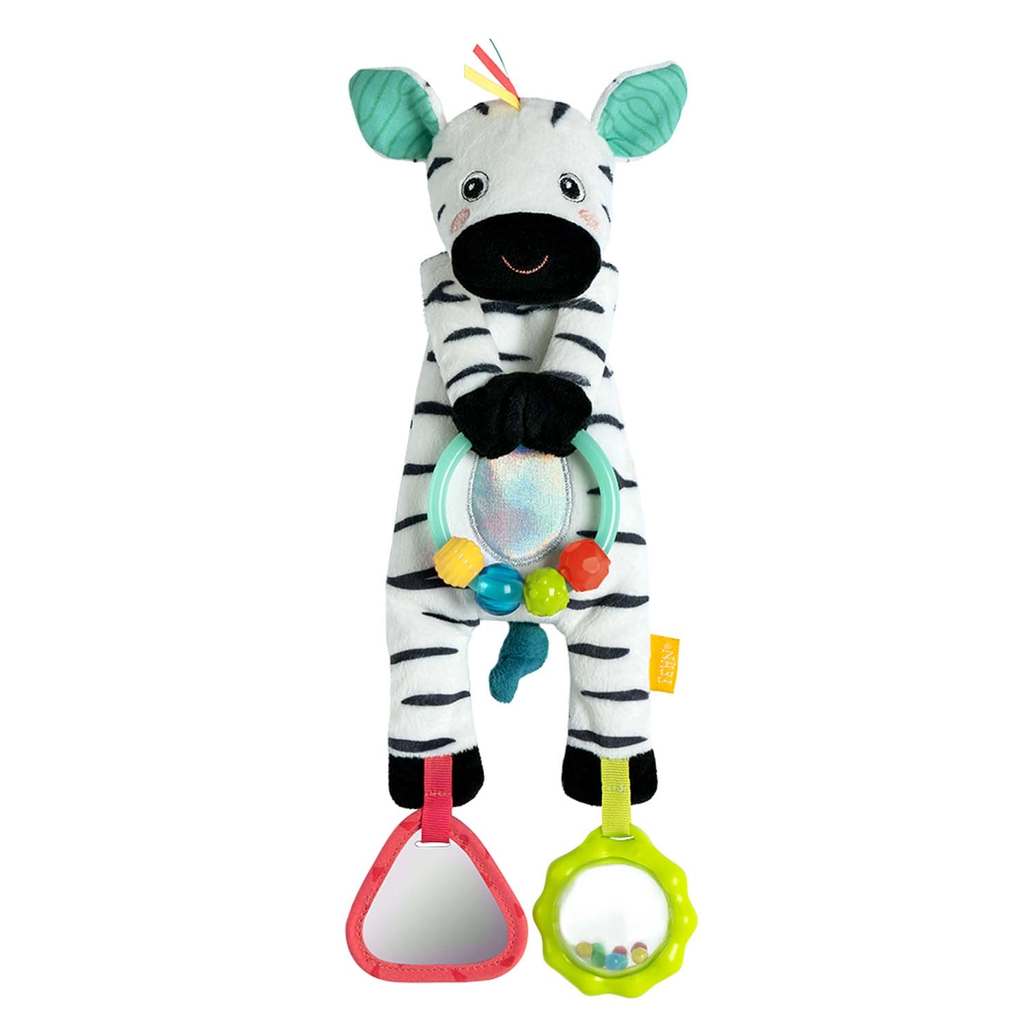 DoBabyDoo BABY FEHN Chrastítko zebra