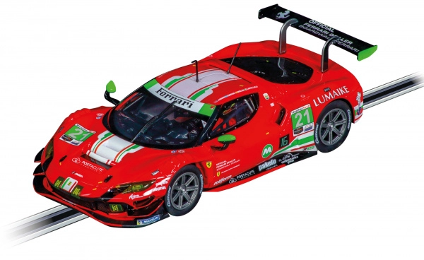 Carrera Digital 124 Ferrari 296 GT3 AF Corse č. 21 závodní vůz 1:24